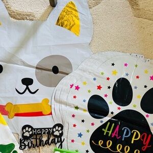 Dog Paw Party Balloon Decoration Set